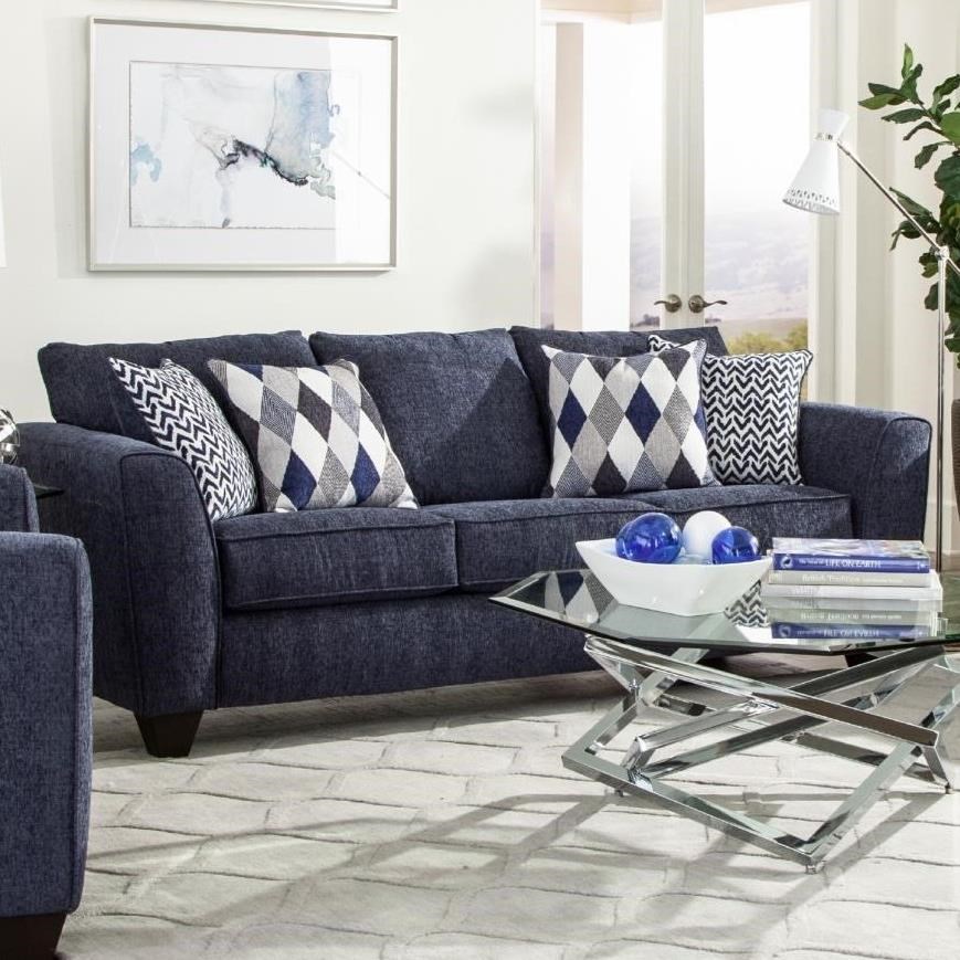 Denim store sleeper sofa